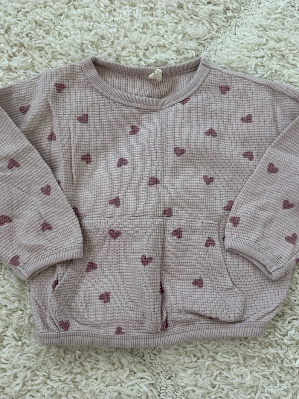 Quincy Mae Waffle Slouch Set - Picture 5 of 7